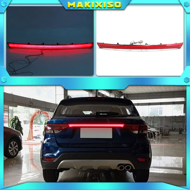 

Rear Bumper Trunk Light For Kia Rio 4 X-line 2017 2018 2019 KX Cross Car LED Rear Fog Lamp Brake Dynamic Turn Signal Reflector