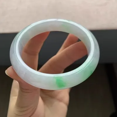 

zheru Jewelry Natural Burma Jade 54mm-62mm bracelet Exquisite Princess bracelet send girlfriend send mom