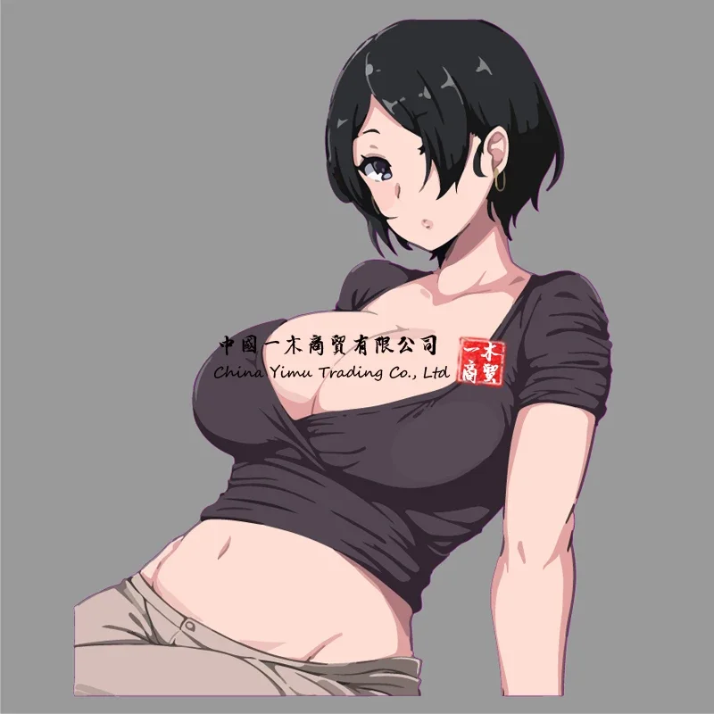 

Sexy Girl Anime Car Stickers Decal Anime Cute Car Accessories Decoration Pegatinas Para Coche