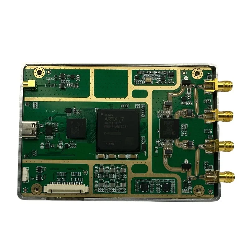 HamGeek XC7A100T+AD9363 B210 Mini Software Defined Radio Development Board for Replacing HackRF PlutoSDR