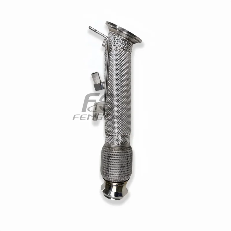 Stainless Steel Sport and Insulated Straight Downpipe B58 3.0T 540i OPF Edition Racing Performance Power Upgrade