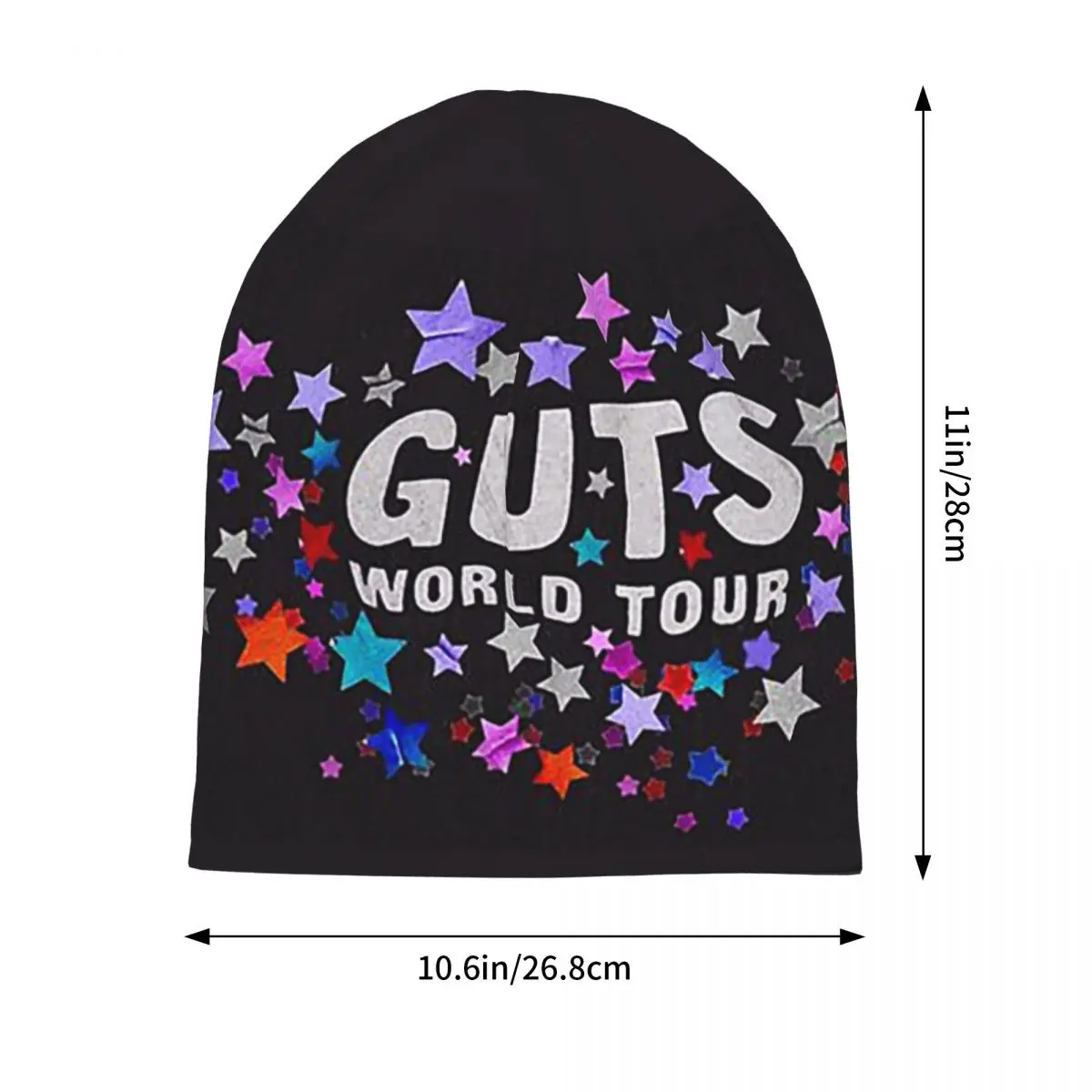 Olivia Guts World Tour Ciepła czapka z dzianiny Hip Hop Bonnet Hat Jesień Zima Czapki outdoorowe dla mężczyzn Kobiety Dorośli