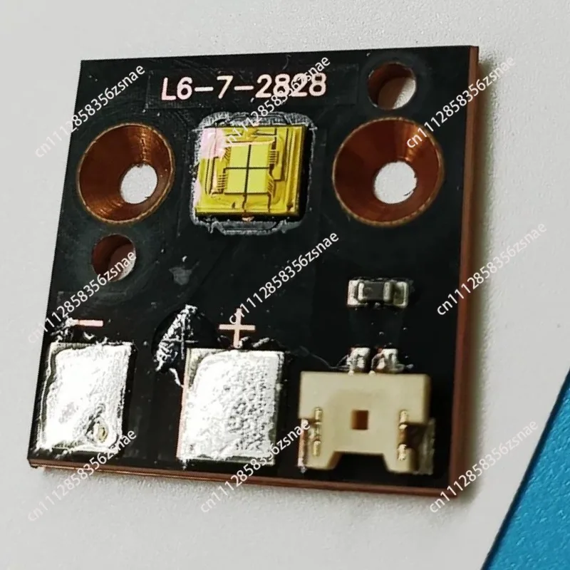 80W 4 Beads Cool‑White LED Bulb L6‑7‑2828 6500K‑7500K 6V‑15V for Stage Moving‑Head Beam Light
