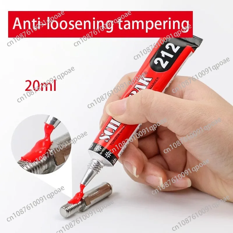 French Bolt Torque Marking Paste Adhesive Screw Marker Torque Anti-loosing Industrial Marking Adhesive