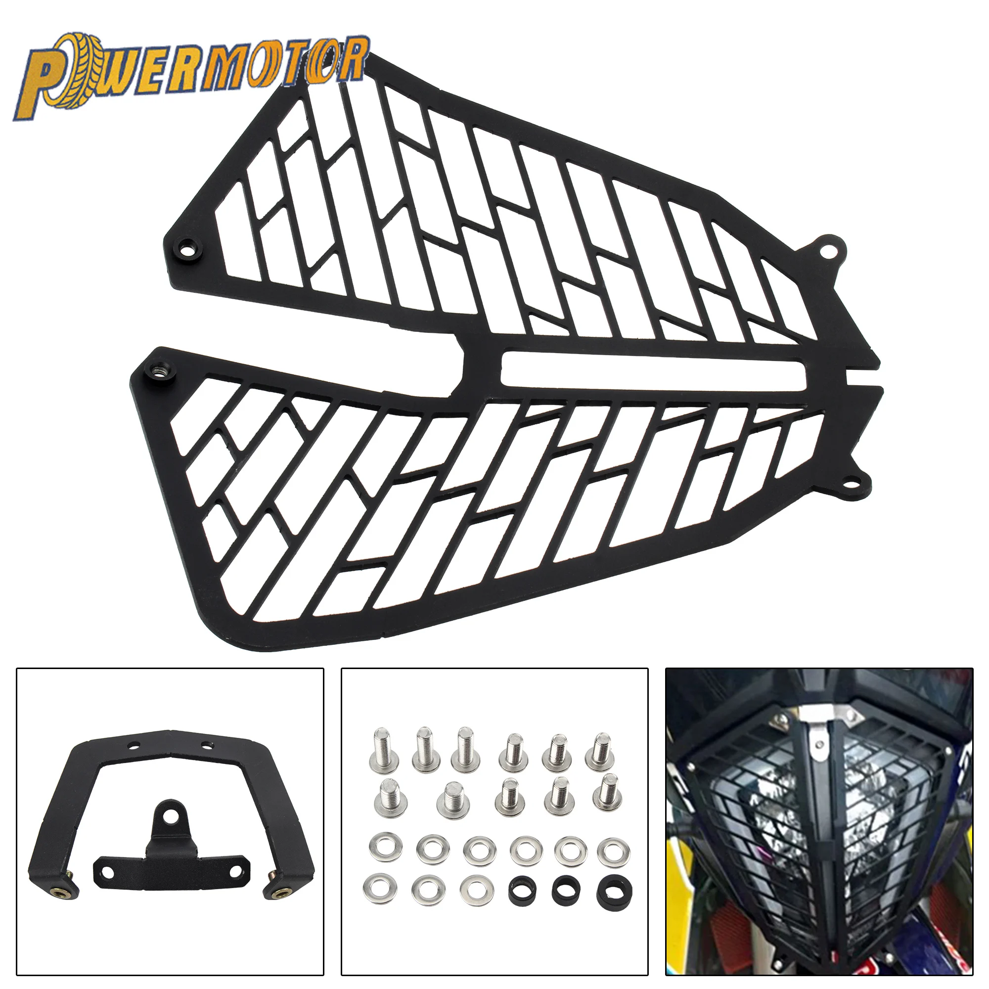 

For KTM 790ADV 390ADV 890ADV R Motorcycle Headlight Protective Net Motorbike Head Light Guard Protection Cover 2019 2020 2021