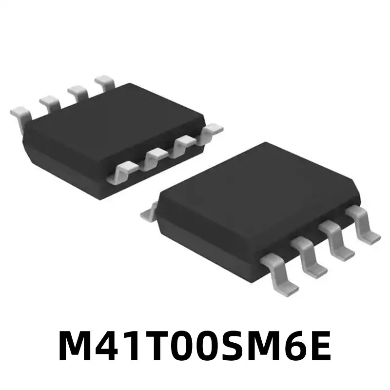 1Pcs M41T00SM6E Screen Printed M41T00S Packaged SOP-8 Original Clock Timing IC Chip