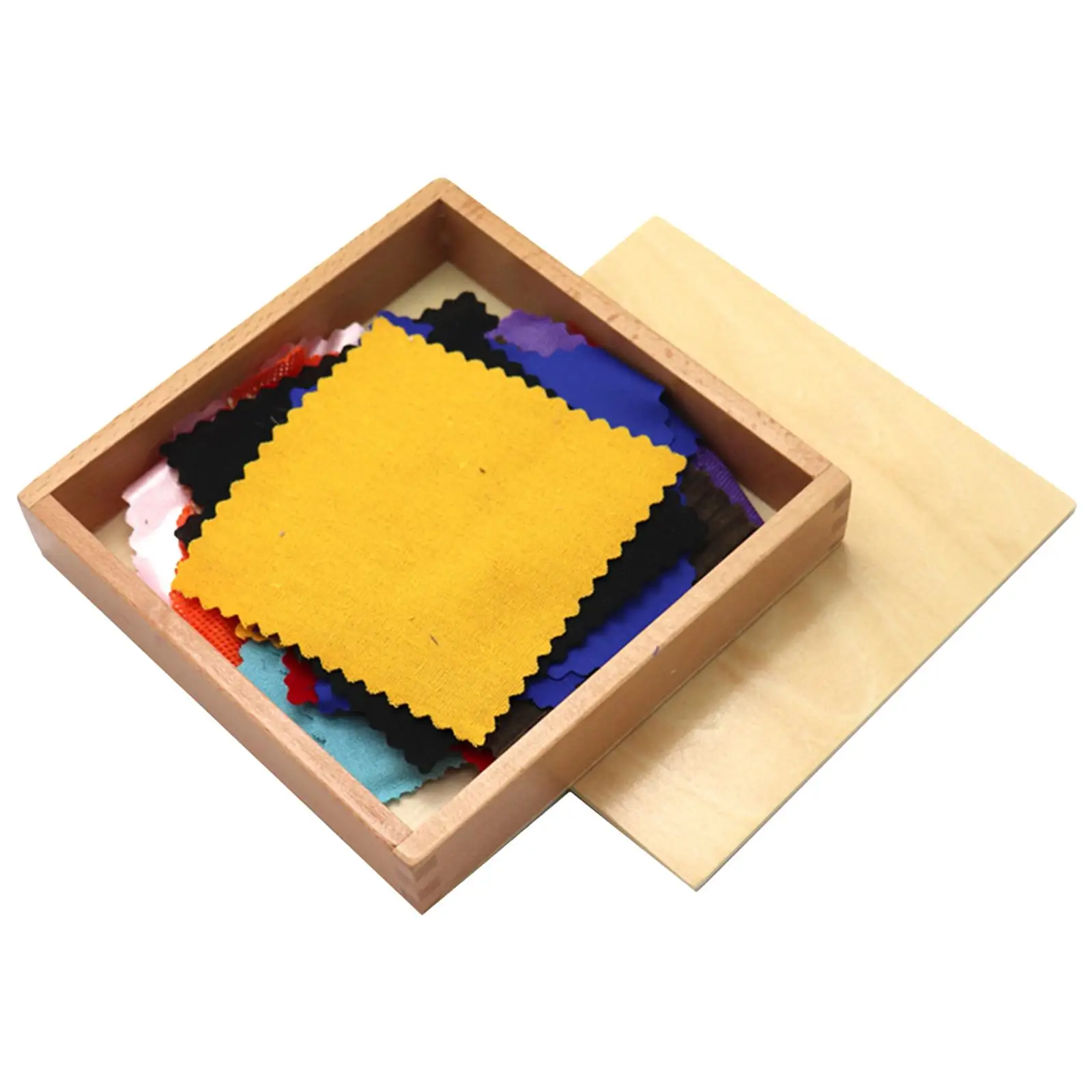 Montessori Fabric Box Preschool Color Cognition for Ages 2 3 4 Teaching Aids