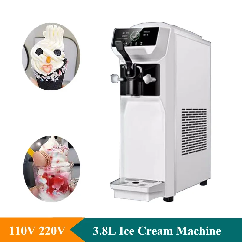 

Commercial 16L Ice Cream Machine Electric Frozen Yogurt Ice Cream Maker Machine Stainless Steel Mini Automatic Ice Cream Machine