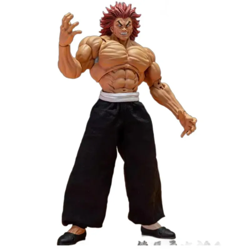 Hanma Yujiro figura de acción Grappler Serie figuras de Anime modelos de Pvc estatua Ko Storm juguetes 1/12 juguetes coleccionables regalos de muñecas