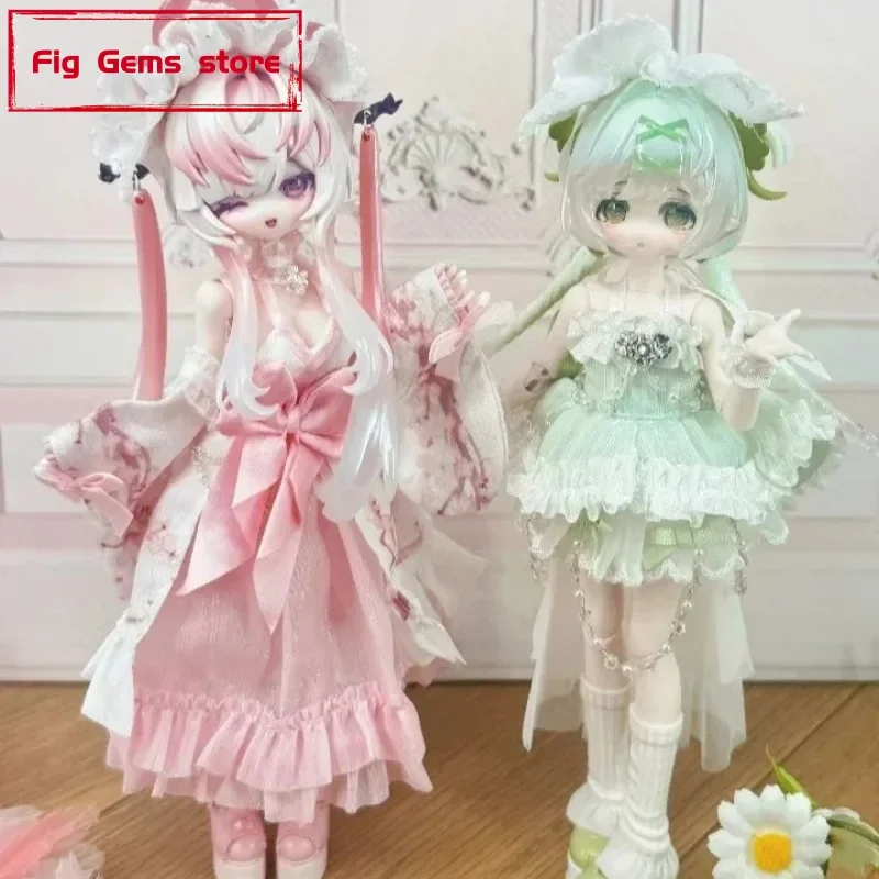 

Оригинальная коллекционная фигурка Come4free Minty V3 Fortune Slip Spirit Series Blind Box Kawai 1/8 BJD, игрушка-сюрприз, подарок