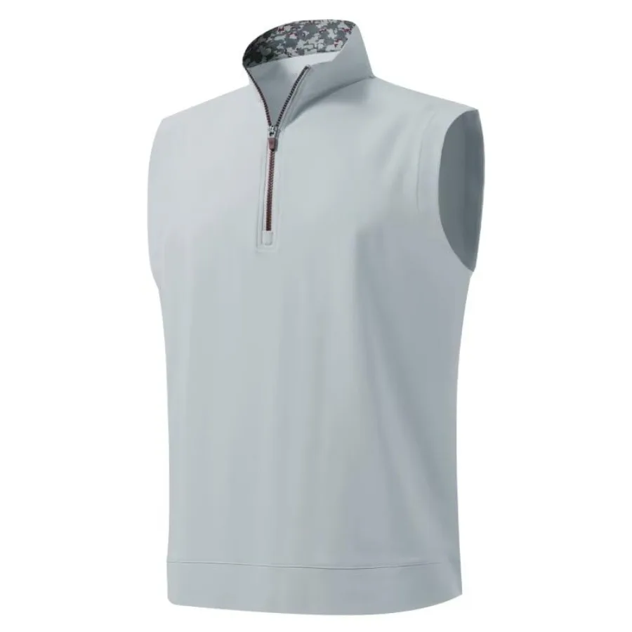 

M MAELREG Men's Golf Vest Dry Fit Moisture Wicking Performance Sports Sleeveless Mens Lightweight Vest Pullover Quarter Zip