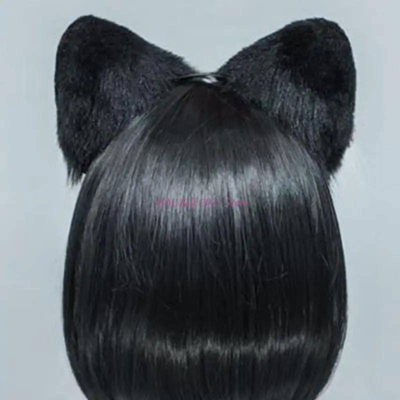 49ME جميل فو آذان الكلب عقال الشعر هوب لوليتا أنيمي حفلة تنكرية تأثيري حلي #5