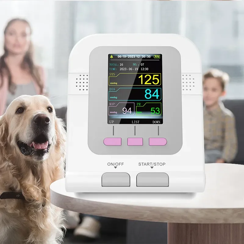 Modern Medical Kangtai Custom Electronic Pet Sphygmomanometer for Veterinary Pressure Monitoring of Cats and Dogs