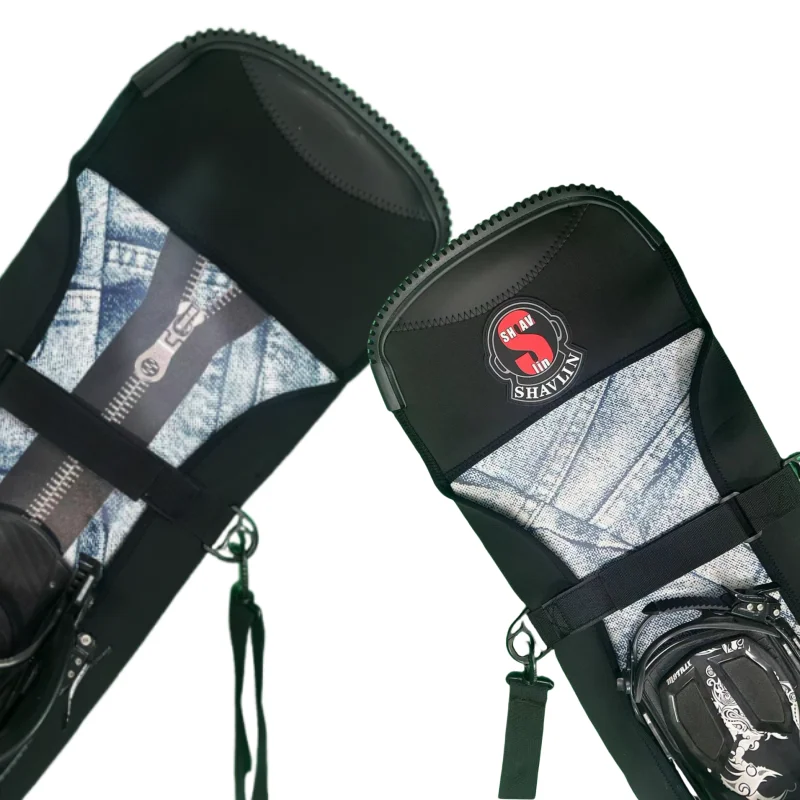 Picture 7: 140-165cm Ski Board Pack Snowboard Cover with Adjustable Shoulder Strap Bag SBR Waterproof Snowboard Blade Protective Cover