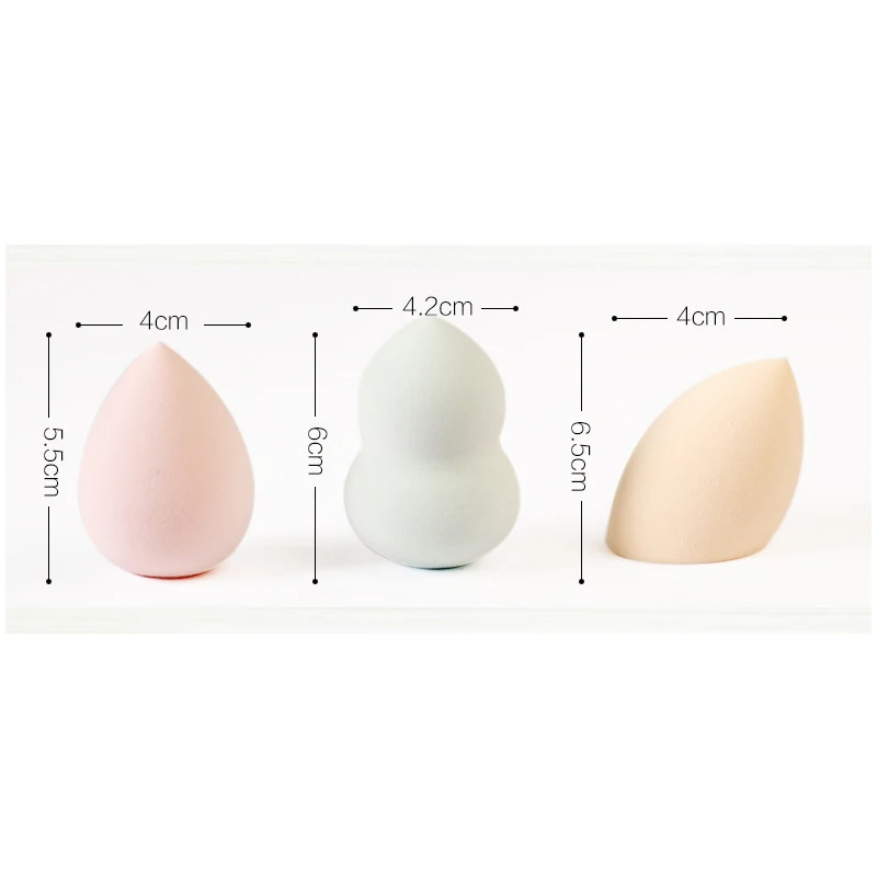 100Pcs Make up Blender Cosmetic Puff Makeup Sponge Puff Air Cushion Egg Super Soft MAKEUP Tool  Accessories bulk wholesale