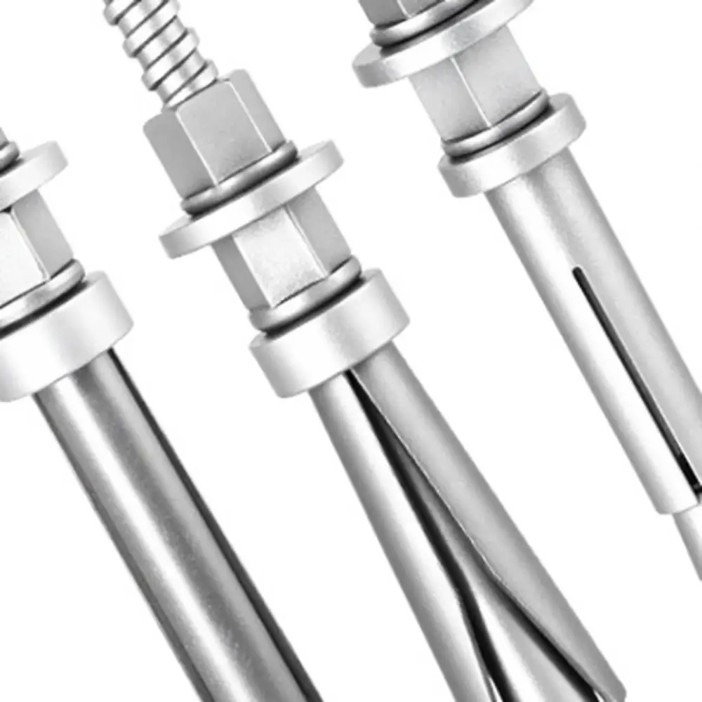 

Heavy Duty Core Drill Expansion Bolt Detachable Repeated Use Reinforced Flange Nut Manganese Steel Fixing