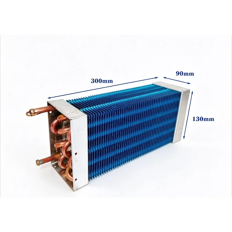 Air Cooled Evaporator, Condenser, Display Cabinet, Refrigerator, Freezer, Copper Tube, Aluminum Fin, Refrigerator Evaporator