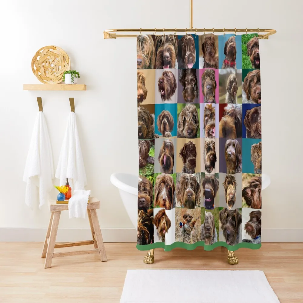 

GRIFF PUZZLE 2022 EDITION Shower Curtain Anime Bathroom Waterproof Bath And Anti-Mold Bathroom Box Luxury Bathroom Curtain