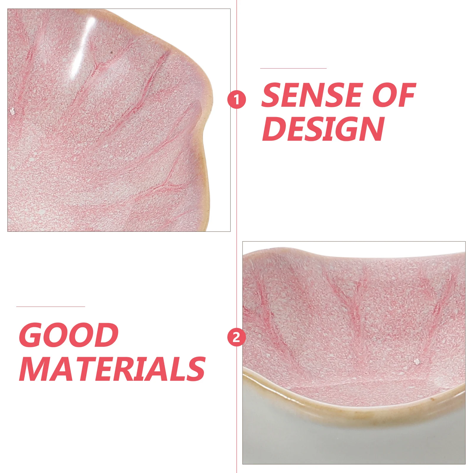 

2 шт. декоративная керамическая тарелка для ювелирных изделий изысканное качество изготовления безопасный практичный держатель для ювелирных изделий держатель для колец