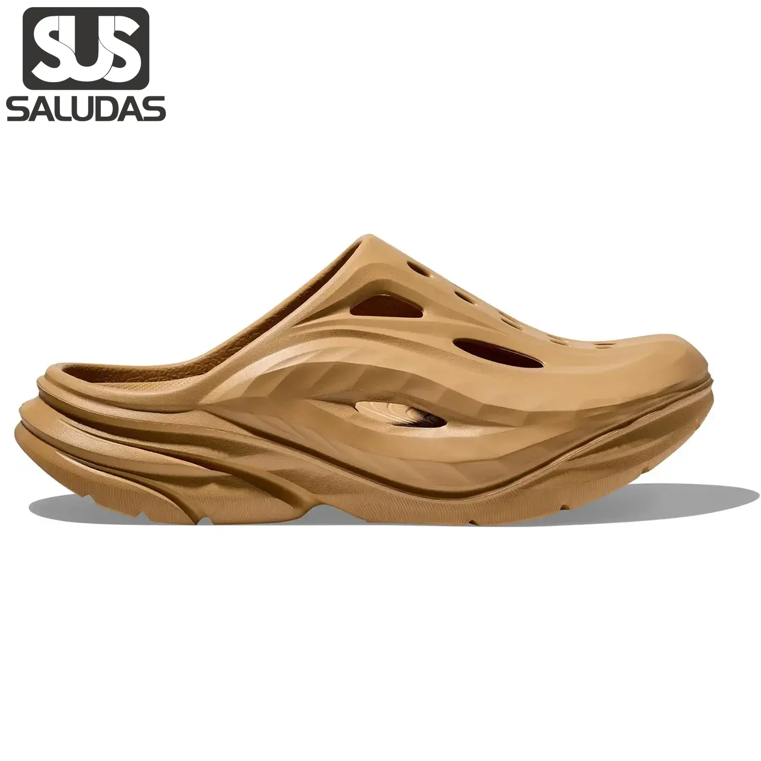 

SALUDAS Original Men's Soothing Slippers Women Slip-On Sandals Summer Soft-Soled Cushioning Beach Sandals Casual Flip-Flops