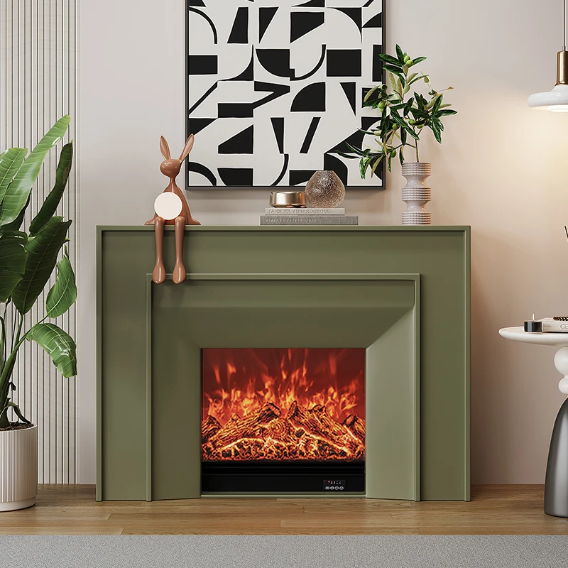 1.2 meters American fireplace decorative cabinet European fireplace rack electronic fireplace core simulation