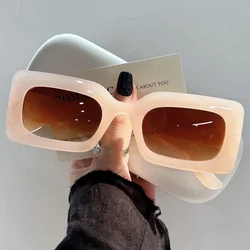 Rectangular Frame UV400 Sunglasses Outdoor Ultraviolet Eyewear for Men Women Vintage New Candy Color Square Sun Glasses Ladies