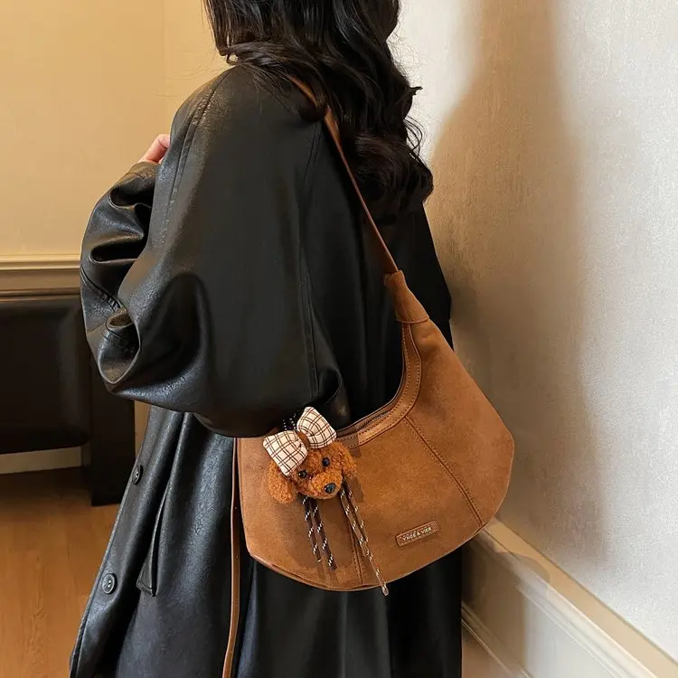 

2026 Trendy Women's Retro Dumpling Shoulder Bag, Minimalist Luxury Exquisite All-Match Crossbody Handbag