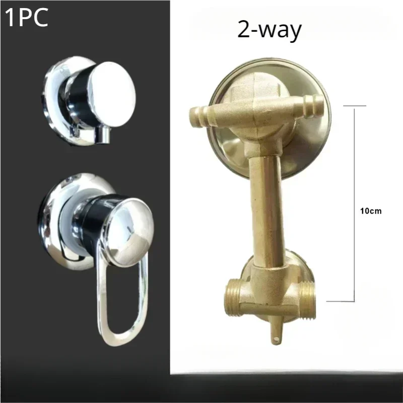 2/3/4/5 Way Switch Control Room Faucets Mixer Shower Cabin Accessories Valves Diverter Tap