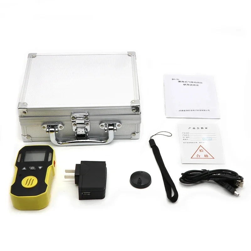 Hand-held portable nitric oxide gas detector NO concentration alarm