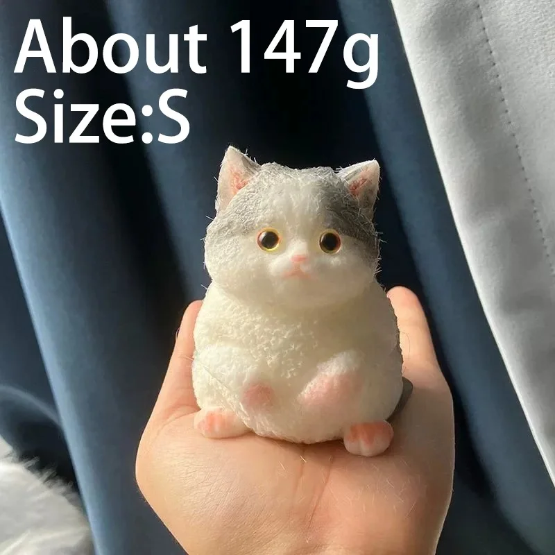Kawaii Cat Silicone Squishy Stress Toy image