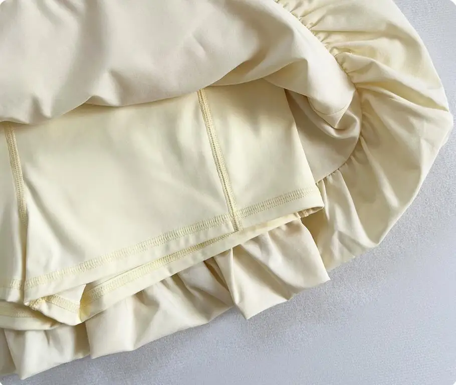 Summer Fashion Tennis Skirt Sporty Wind Flower Bud Short Skirts for Women