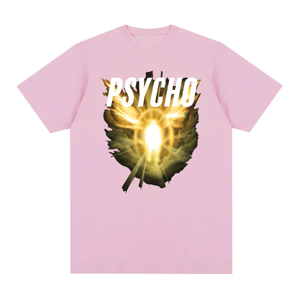 تي شيرت Sacred Psycho Dave نفس الموقع الرسمي 100% قطن 2025 تي شيرت جديد عالي الجودة صيفي 100% قطن برقبة مستديرة تي شيرت