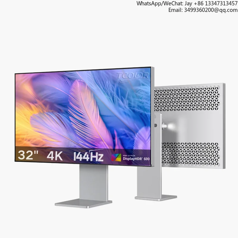 

Studio Display Monitor 32 Inch Ultrawide Pc Screen 4k Resolution Lcd Displays Ips Screen 144hz Gaming Pc Computer Display