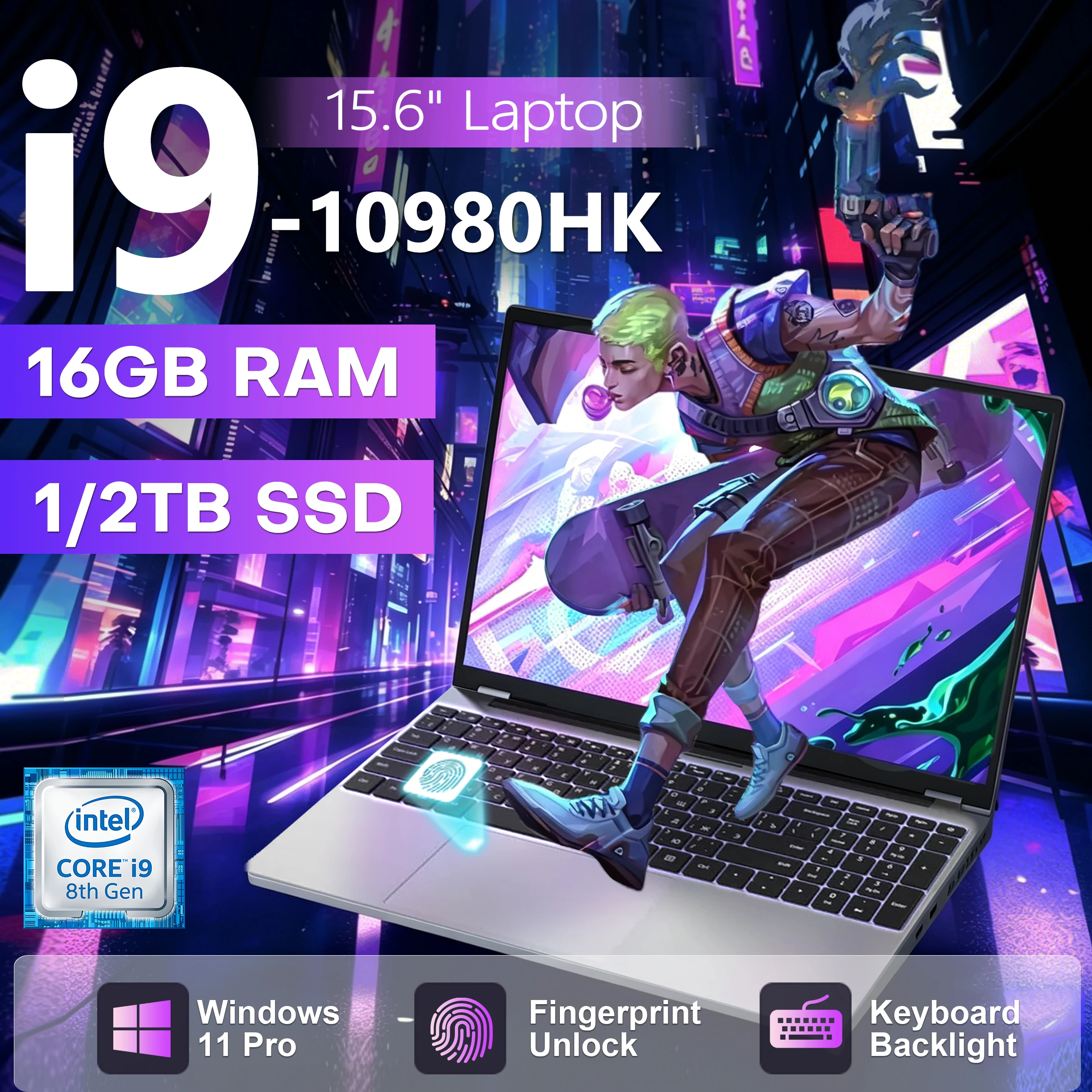 Windows 11 Pro i9 15.6