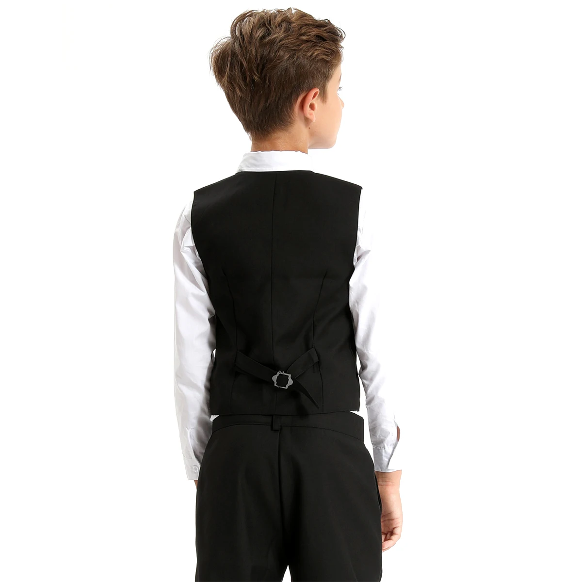 Kids Clothes Boys Suit Wedding Flower Formal Easter Child Party Ceremony Birthday Costume Photography with Vest Pants