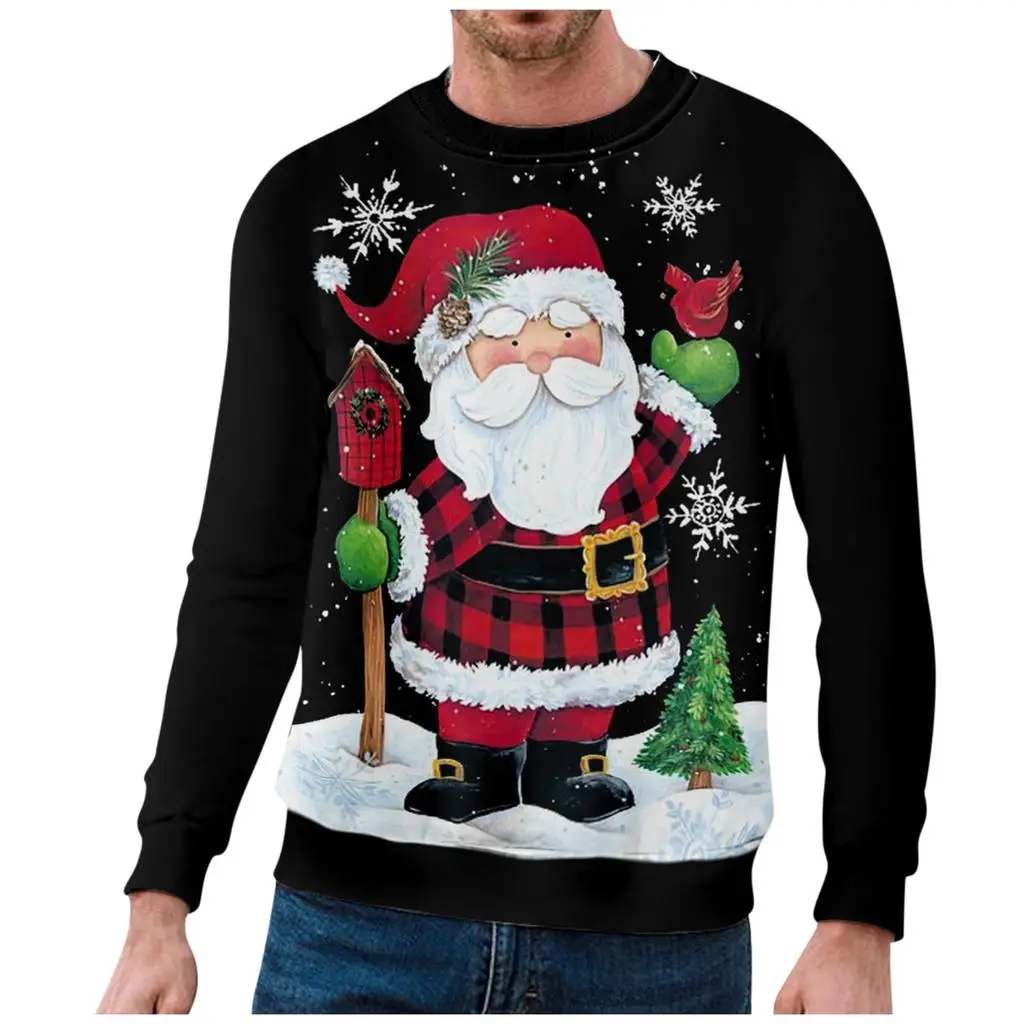 2025 يسوع عيد الميلاد نمط الرجال بلوزات ثلاثية الأبعاد طباعة الخريف بلوزات Y2K الأطفال هوديس الرجال والنساء بلوزات