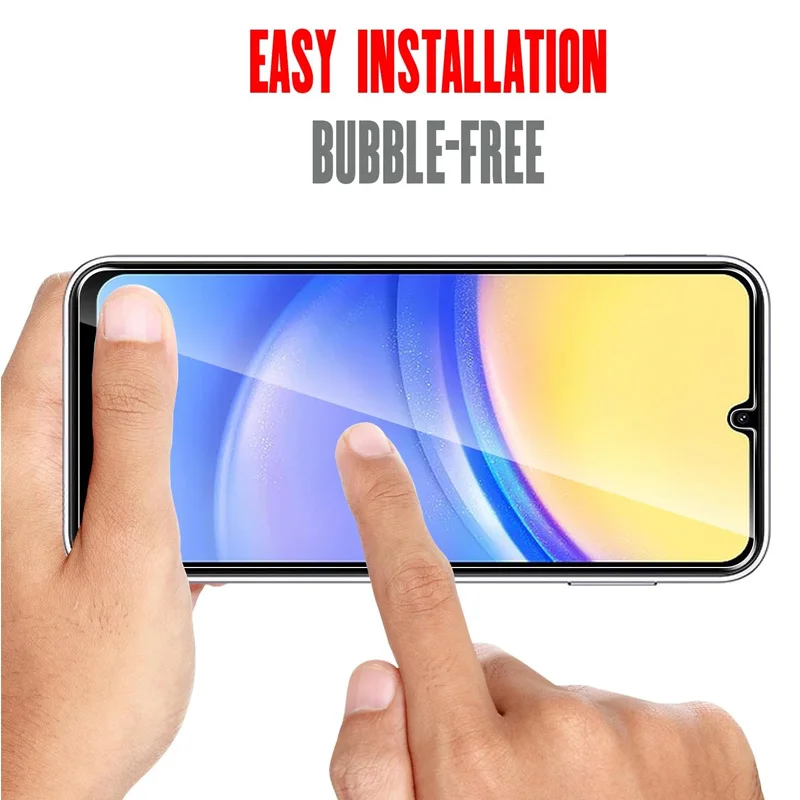 Protector de Pantalla 9H para Samsung A15 A16 A56 A36 A17 A14 A25 A24 A55 A53 A52 A57 A37 A34 A35 Vidrio Templado Samsung Galaxy A15 6