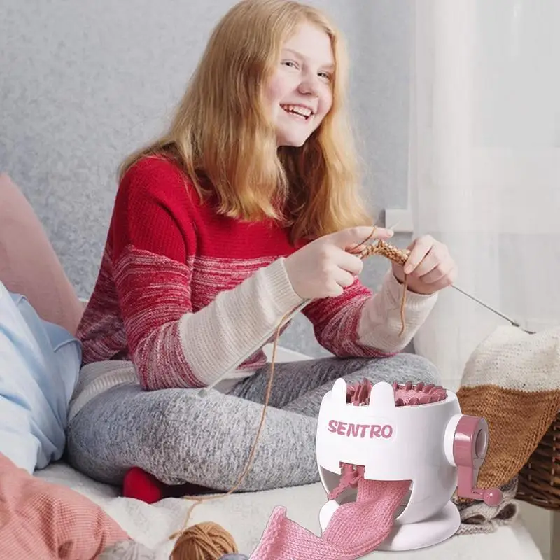 Knitting Machine Hand Knitting Machine DIY Hand Knit Dual Mode Knitting Loom & Boards Socks Hand Artifact Knitting Machine