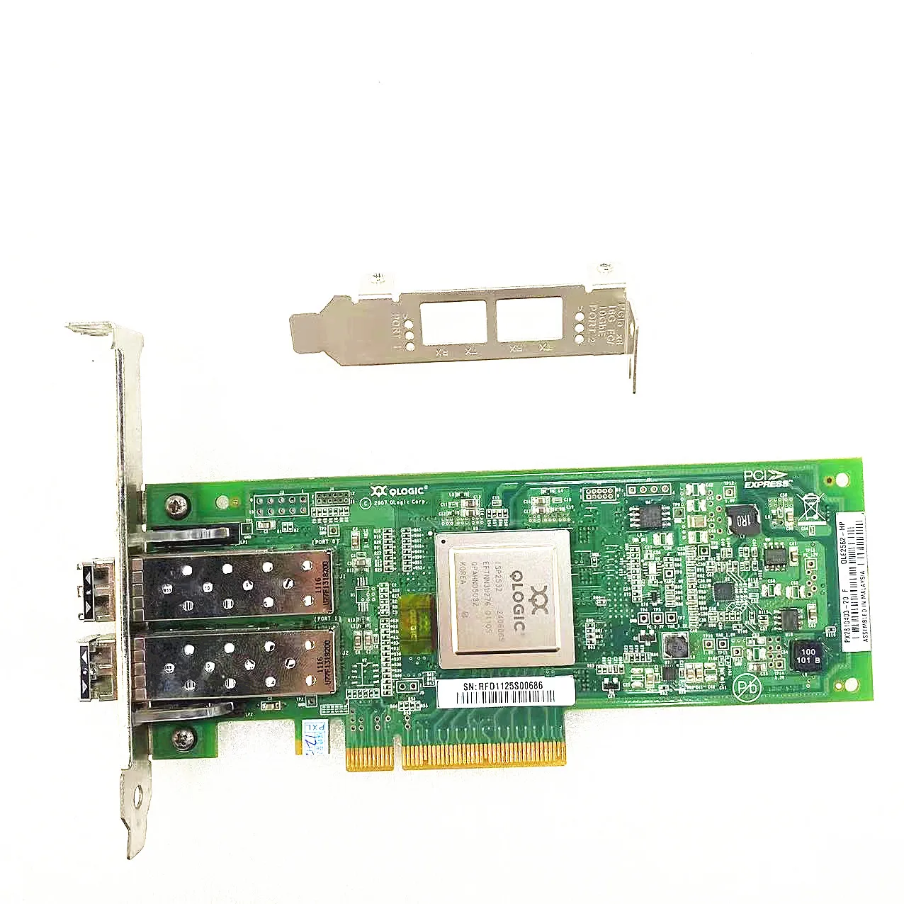 卸売りAJ764-63002 qlogic QLE2562-HP Pcie 8GB fc hba 489191-001 2x sfp