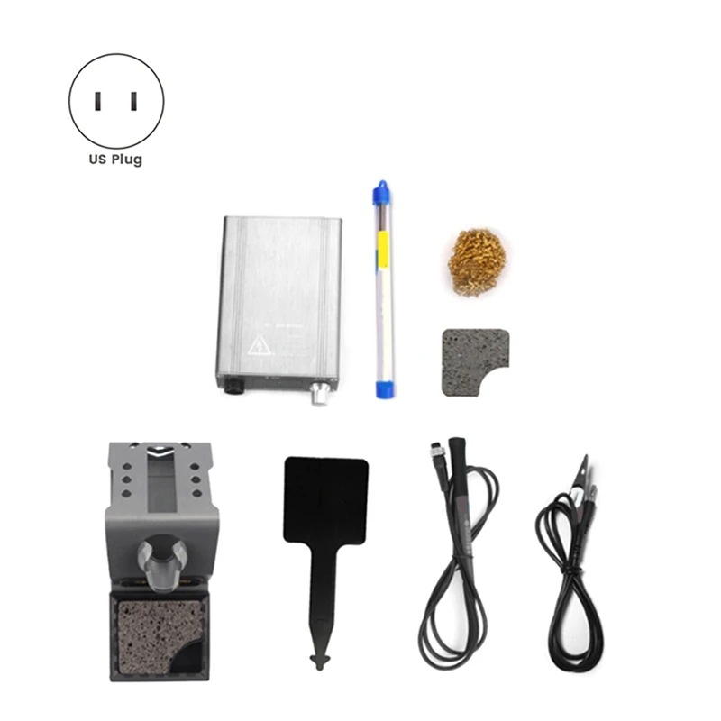 T12-X Plus Solder Station 75W Digital Display Constant Temperature With T12 Tips For Mobile Phone Repair Welding Tools US Plug