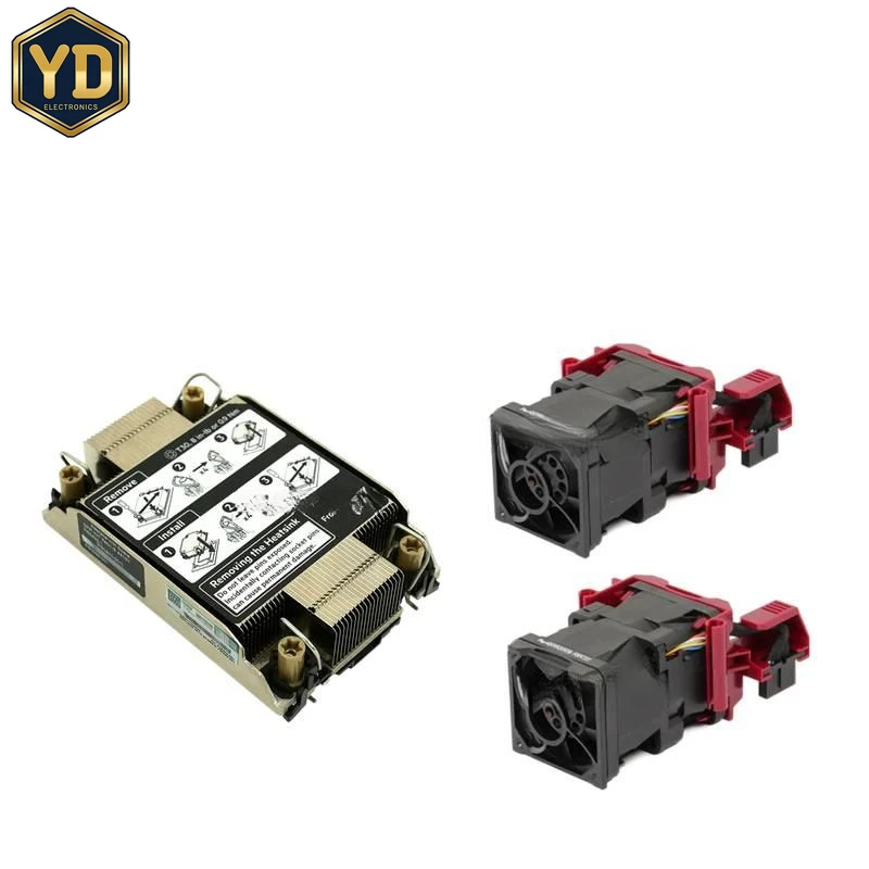 YD Original Radiator for HPE ProLiant DL360 Gen11 Heatsink P49475-001 P53219-001 P43827-001 P43830-001 Cooling Fan  P53226-001