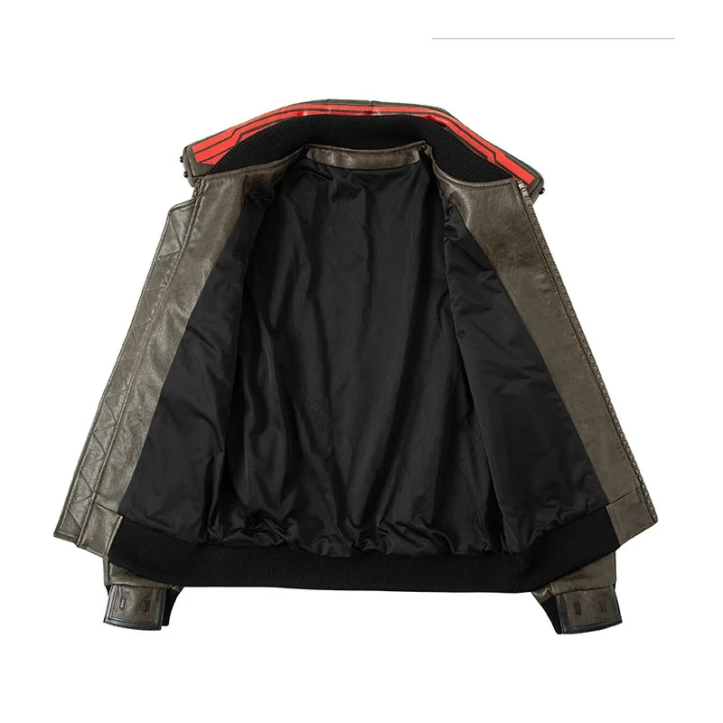 Game Punk Style 2077 Samurai Main Character Vincent Valerie V Cosplay Costume For Man Faux Leather Led Light Game Jacket view 4