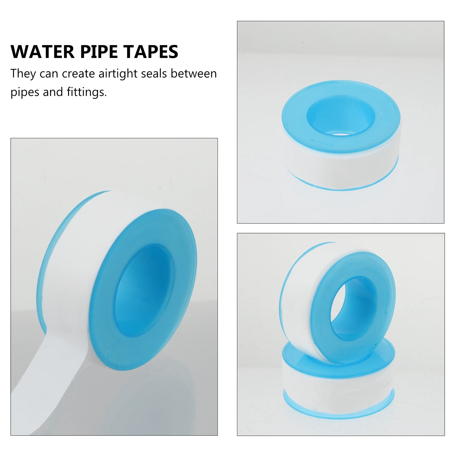 

10 Rolls Water Proof Waterproof Sealing Tape Pipe Sealant PTFE Multipurpose Tapes