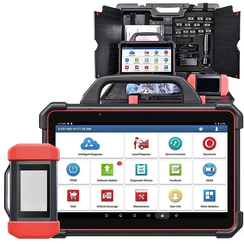 X431 PAD 7 PAD VII Ecu Programming Tools Obd2 Automotive Car Machine Diagnostic Tool Vehicle Scanner for All Cars