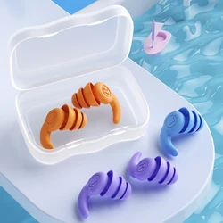 1 Pair of Ear Caps for Sleep Noise Reduction Ear Caps Ear Caps Anti-Noise Waterproof Tapones Para Dormir Ear Caps for Swimming