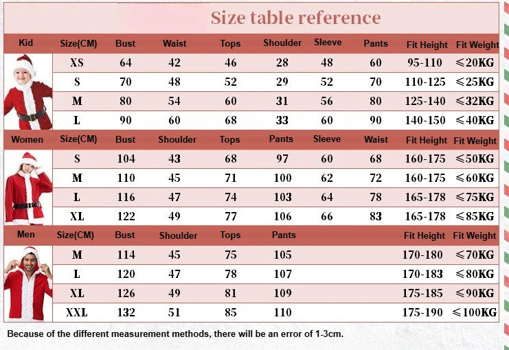 زي سانتا كلوز للجنسين للبالغين والأطفال لحفلات عيد الميلاد، بدلة حمراء قطيفة لأداء المسرح، فستان عيد الميلاد، لعب الأدوار الاحتفالية