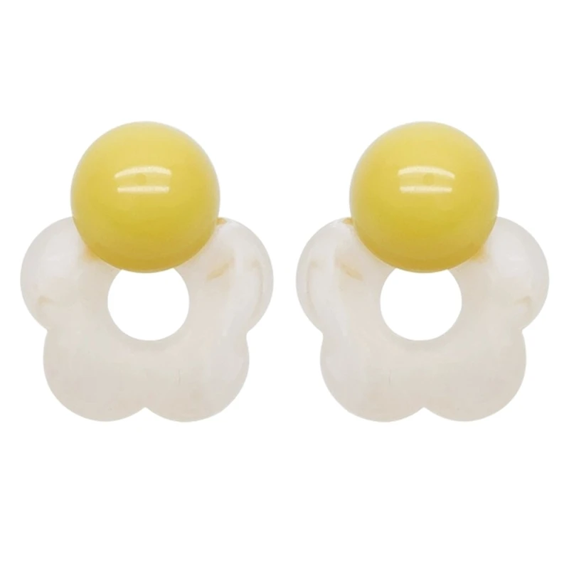 Mode Ear Pins Bloemen Studs Oorbellen Bloem Oorknopjes Delicate Bloem Oorbellen 41qc