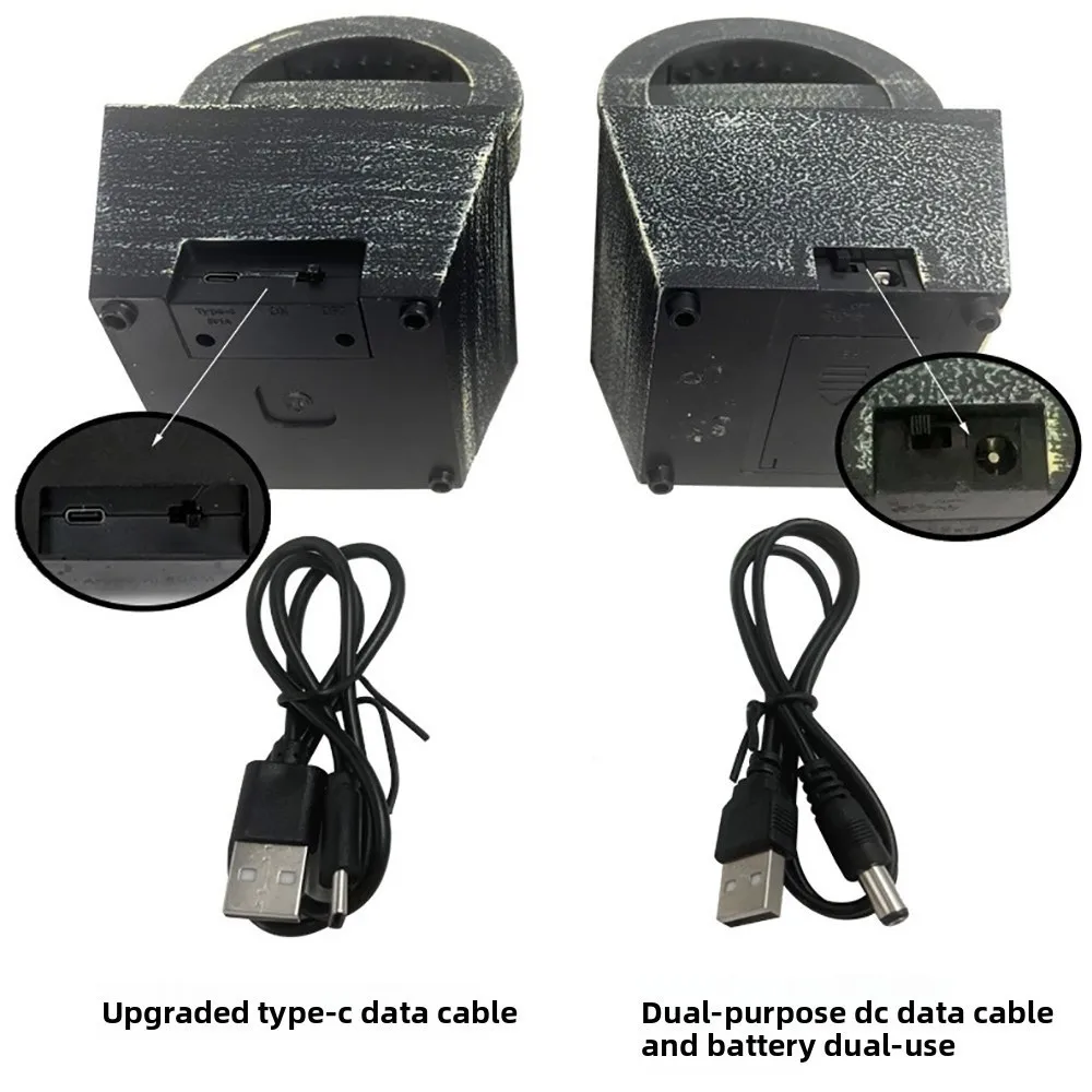 Circulating Water Flow Water Fountain Battery/Plugged in ABS Chinese Fengshui Waterfalls Micro Landscape Waterfall Decoration