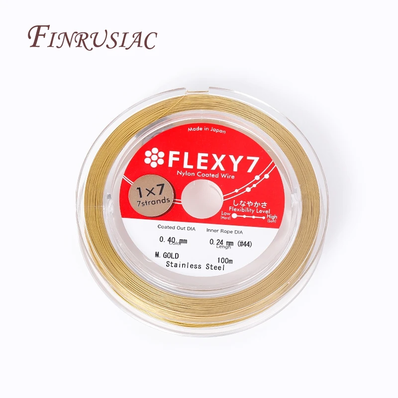0,4 MM DIY Handgemachte Beständig Starke Weiche Linie Edelstahl Tiger Schwanz Perlen Draht Für Schmuck Machen Zubehör – Detail 20
