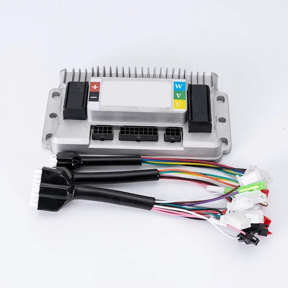 Electric Bike 48V60V72V Motor Controller 1000W Motor Controller Aluminum Alloy Shell Anti-theft Good Compatibility